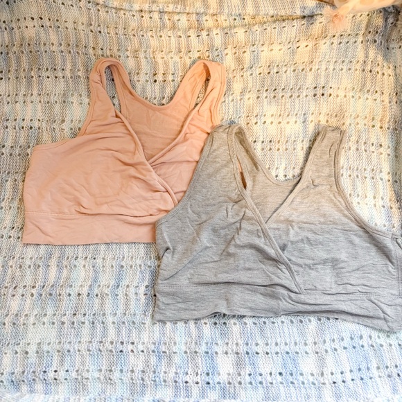2 Kindred Bravely Lounge Sleep Nursing Bras XL - Picture 1 of 7